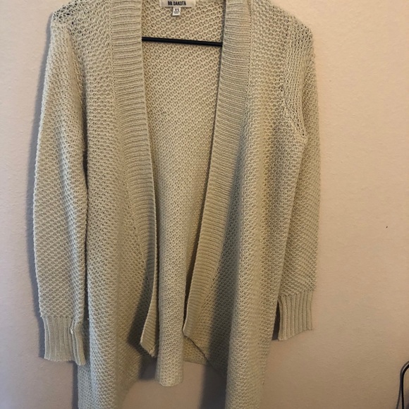 BB Dakota Open Front Tan Cardigan Size Ext… - Picture 3 of 11